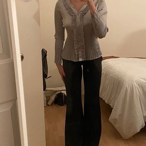 vintage babaton low waisted trouser